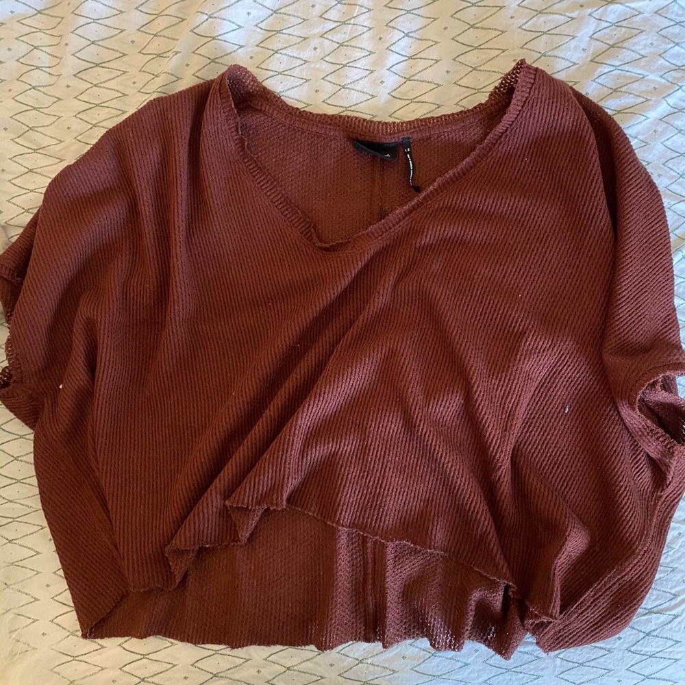 UO Out From Under Cropped Tee